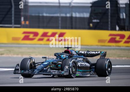 FORMULA 1 ARAMCO BRITISH GRAND PRIX 2023 - George Russel (United Kingdom) - Mercedes-AMG PETRONAS F1 Team Stock Photo