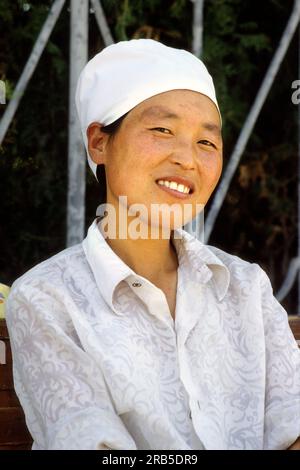 Woman. China. Asia Stock Photo