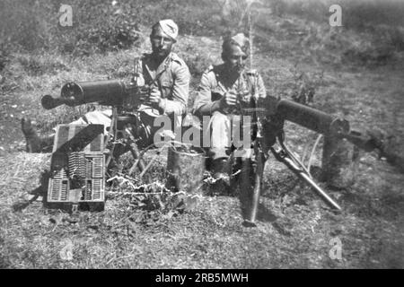 Italian Invasion in Abyssinia. Africa. 1935 Stock Photo