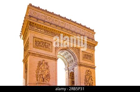 (25) 岩崎鉦吾　油彩　エトワール凱旋門 Arc de Triomphe arc-de-triomphe-carved-on-