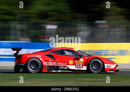 ミニカー　1/18 Ferrari 488 GTE EVO RICHARD MILLE AF CORSE 24H Le Mans 2023 L. Perez Companc - A. Rovera - L. Wadoux #83 [LS18LM037] Ferrari 488 GTE EVO No.83 RICHARD MILLE AF CORSE 24H Le Mans