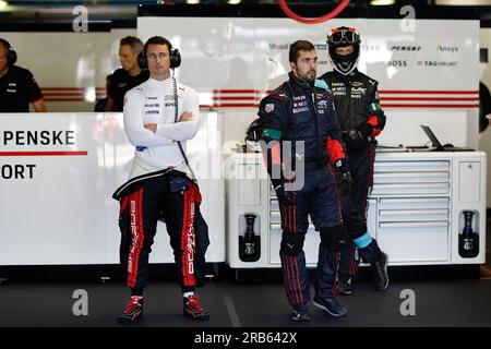 CAMERON Dane (usa), Porsche Penske Motorsport, Porsche 963, portrait during the 6 Hours of Monza 2023, 3rd round of the 2023 FIA World Endurance Championship, from July 7 to 9, 2023 on the Autodrome Nazionale di Monza, in Monza, Italy Credit: Independent Photo Agency Srl/Alamy Live News Stock Photo