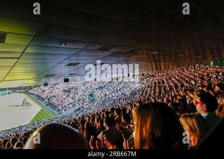 London, UK. 07th July, 2023. during Wimbledon Tournament 2023 held in London, England. Credit: Andre Chaco/FotoArena/Alamy Live News Stock Photo