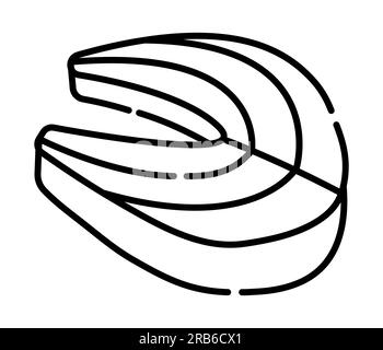 Fishing Line Icon. Thin Linear Fishing Line Outline Icon Isolated on White  Background from Food Collection Stock Vector - Illustration of drawn, boat:  165501379