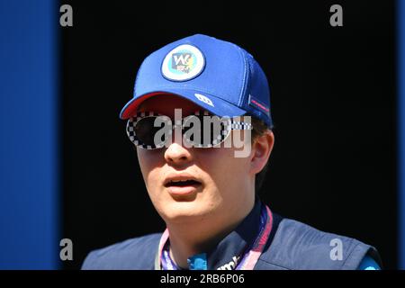 Silverstone, UK. 07th July, 2023. SILVERSTONE, England, 07. JULY 2023; Formula One, BRITISH F1 Grand Prix on the Silverstone race course - Formel 1 Grosser Preis von England, 07. JULY 2023 - Fee liable image, photo and Copyright © Anthony STANLEY/ATP images (STANLEY Anthony/ATP/SPP) Credit: SPP Sport Press Photo. /Alamy Live News Stock Photo