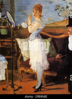 Edouard Manet - Nana 1877 Stock Photo - Alamy