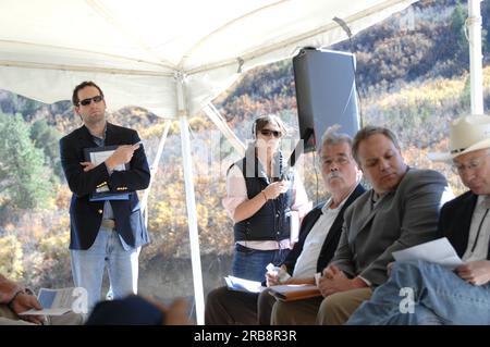 Visit of Secretary Dirk Kempthorne to Durango, Colorado, for ...