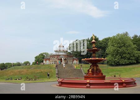 Mesnes Park in Summer Stock Photo