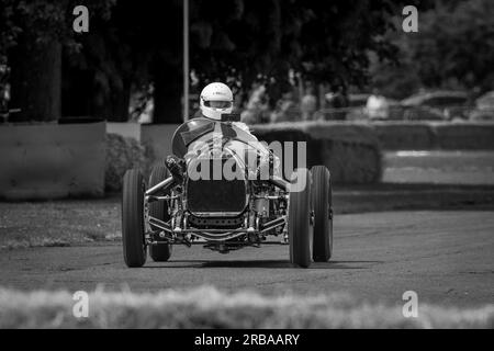 1923 Delage Bequet Special, at the Bicester Heritage Flywheel 2023. Stock Photo