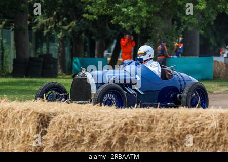 1923 Delage Bequet Special, at the Bicester Heritage Flywheel 2023. Stock Photo