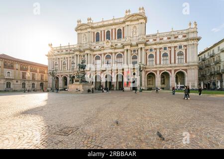 Palazzo Carignano, Museo Nazionale del Risorgimento, Turin, Piedmont, Italy Stock Photo