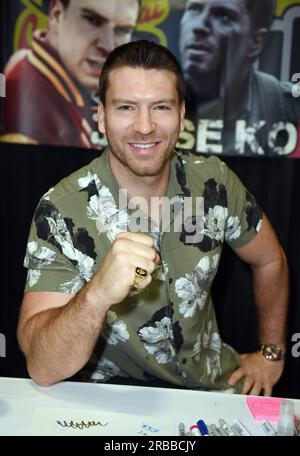 Knoxville, TN, USA. 8th July, 2023. Jesse Kove at a public appearance for Fanboy Expo Knoxville Convention, Knoxville Convention Center, Knoxville, TN July 8, 2023. Credit: Derek Storm/Everett Collection/Alamy Live News Stock Photo