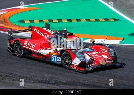Monza, Italy. 08th July, 2023. #31 Team WRT - Oreca 07 Gibson of Ferdinand Habsburg-Lothringen (AUT) in action during the WEC FIA World Endurance Championship 6 Hours of Monza 2023 at Autodromo Nazionale Monza. Credit: SOPA Images Limited/Alamy Live News Stock Photo