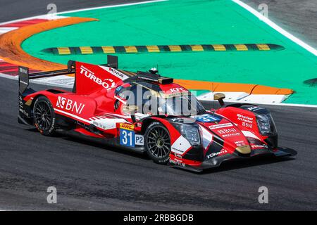 Monza, Italy. 08th July, 2023. #31 Team WRT - Oreca 07 Gibson of Ferdinand Habsburg-Lothringen (AUT) in action during the WEC FIA World Endurance Championship 6 Hours of Monza 2023 at Autodromo Nazionale Monza. (Photo by Fabrizio Carabelli/SOPA Images/Sipa USA) Credit: Sipa USA/Alamy Live News Stock Photo