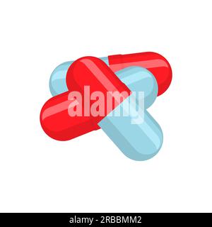 laboratory glassware equipment vector illustration in flat style design Stock Vector