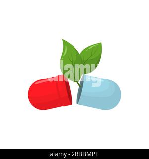 Bandage flat vector illustration in flat style design Stock Vector