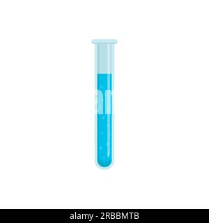laboratory glassware equipment vector illustration in flat style design Stock Vector