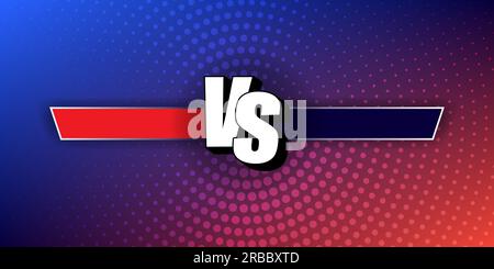 Versus logo vs letters for sports and fight competition. Vector stock ...