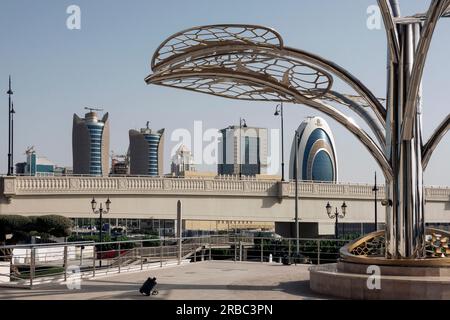 Architecture Lusail, Doha, Qatar Stock Photo