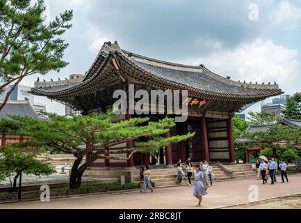 Deoksugung royal palace of Joseon dynasty in Seoul South Korea on 28 June 2023 Stock Photo