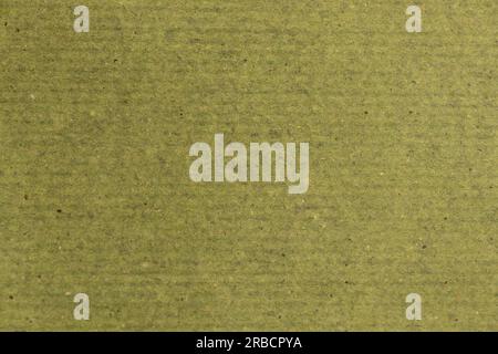 green plain paper crumpled closeup as background Stock Photo