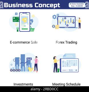 Business Concept illustration Stock Vector