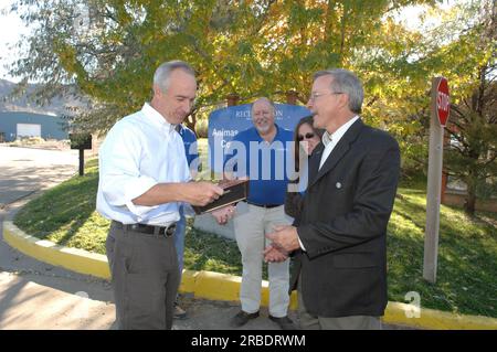 Visit of Secretary Dirk Kempthorne to Durango, Colorado, for ...