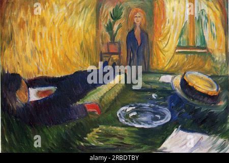 The Murderess 1906 by Edvard Munch Stock Photo