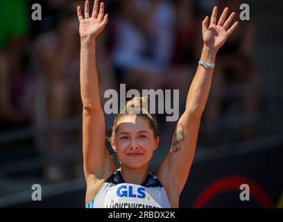 Gina LUECKENKEMPER (Luckenkemper) (SCC Berlin) waves, waving