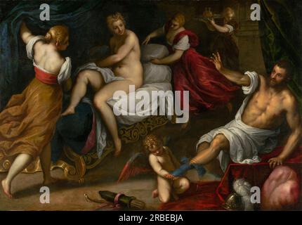 Venus and Mars by Palma il Giovane Stock Photo