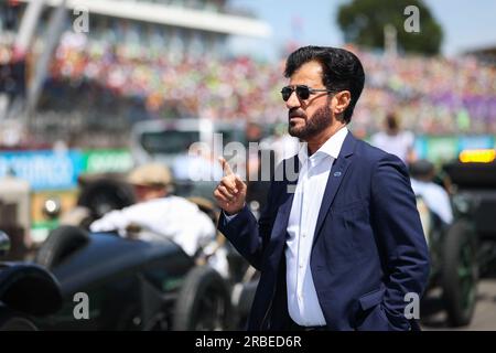 BEN SULAYEM Mohammed (uae), President of the FIA, portrait during the 2023 Formula 1 Aramco British Grand Prix, 10th round of the 2023 Formula One World Championship from July 7 to 9, 2023 on the Silverstone Circuit, in Silverstone, United Kingdom Stock Photo