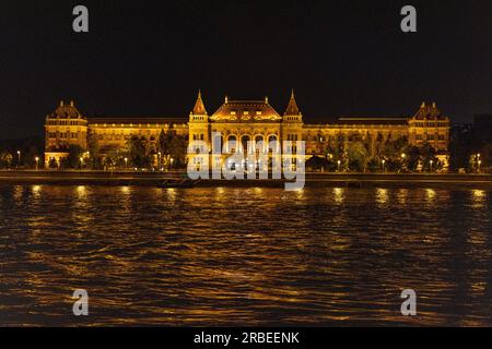 The University of Technology and Economics across the Danube, Buda, Hungary Stock Photo