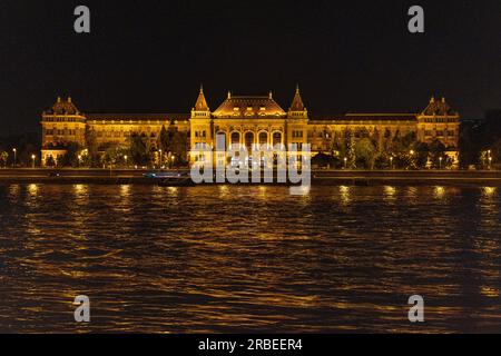 The University of Technology and Economics across the Danube, Buda, Hungary Stock Photo