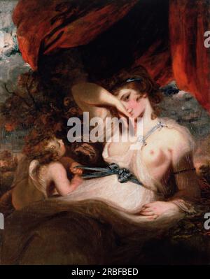 Joshua Reynolds - Cupid Unfastening Girdle Venus 1788 Stock Photo
