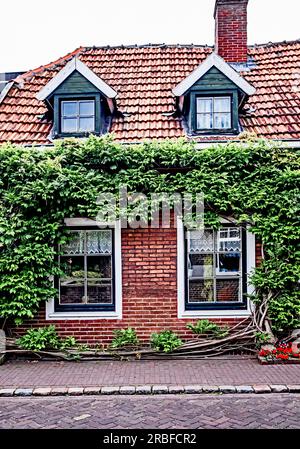 Arcen (Netherlands): House Entrance; Arcen (Niederlande): Hauseingang Stock Photo