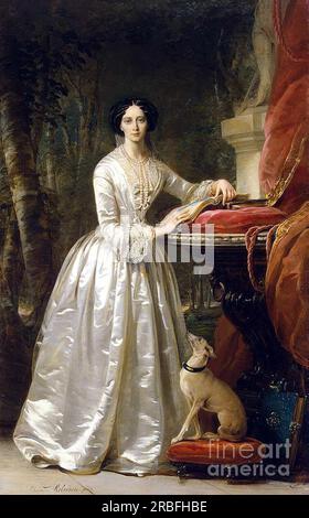 Portrait of Grand Duchess Maria Nikolaevna by Christina Robertson Stock Photo