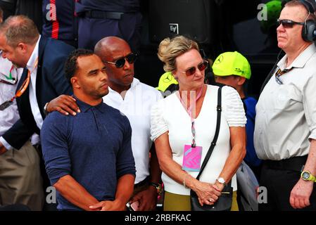 Silverstone, UK. 09th July, 2023. Formula 1 World Championship, Rd 11, British Grand Prix, Sunday 9th July 2023. Silverstone, England. Credit: James Moy/Alamy Live News Stock Photo