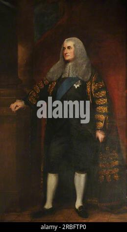 William Henry Cavendish Bentinck (1738–1809), Duke of Portland 1799 by George Romney Stock Photo