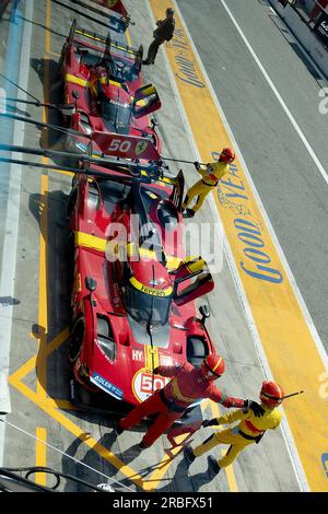FUOCO Antonio (ita), Ferrari AF Corse, Ferrari 499P #50, Hypercar ...