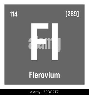 Europium, Eu, periodic table element with name, symbol, atomic number and weight. Rare earth metal with various industrial uses, such as in color television screens, lighting, and as a neutron absorber in nuclear reactors. Stock Vector