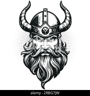 Bearded Viking Tattoo