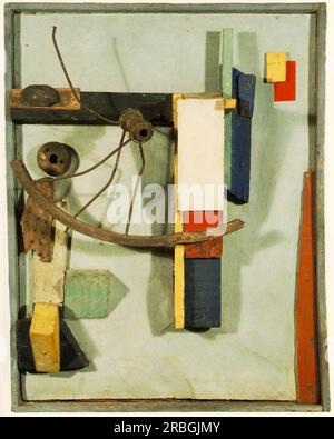 Small Sailors' Home 1926 by Kurt Schwitters Stock Photo