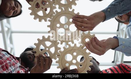 Closeup headshot of a young thoughtful african american businessman entrepreneur looking straight ahead. Stock Photo