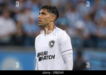 Porto Alegre, Brazil. 09th July, 2023. RS - PORTO ALEGRE - 09/07/2023 - BRASILEIRO A 2023, GREMIO X BOTAFOGO - Di Placido player of Botafogo during a match against Gremio at the Arena do Gremio stadium for the Brazilian championship A 2023. Photo: Pedro H. Tesch/AGIF/Sipa USA Credit: Sipa USA/Alamy Live News Stock Photo