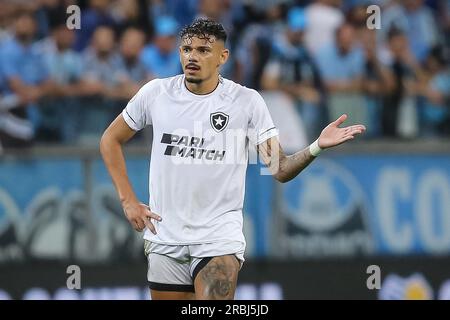 Porto Alegre, Brazil. 09th July, 2023. RS - PORTO ALEGRE - 09/07/2023 - BRASILEIRO A 2023, GREMIO X BOTAFOGO - Tiquinho Soares, Botafogo player during a match against Gremio at the Arena do Gremio stadium for the Brazilian championship A 2023. Photo: Pedro H. Tesch/AGIF/Sipa USA Credit: Sipa USA/Alamy Live News Stock Photo