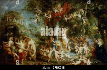 Peter Paul Rubens - Feast of Venus Stock Photo - Alamy