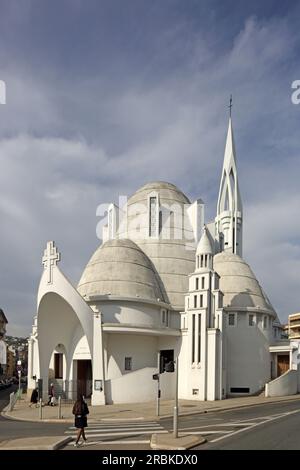 Eglise Jeanne d'Arc, Liberation District, Nice, Alpes-Maritimes, Provence-Alpes-Côte d'Azur, France Stock Photo