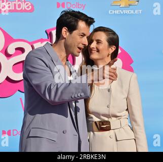 New York, USA. 06th Apr, 2022. (L-R) Mark Ronson and Grace Gummer attend  the Clive Davis 90th Birthday Celebration at Casa Cipriani in New York, NY,  April 6, 2022. (Photo by Anthony