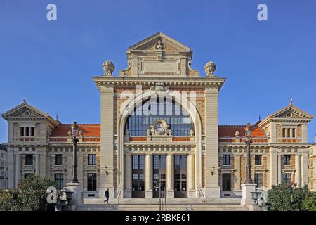 Gare du Sud, Liberation District, Nice, Alpes-Maritimes, Provence-Alpes-Côte d'Azur, France Stock Photo