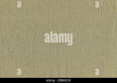 olive cotton canvas. texture. Stock Photo